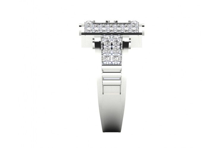 Evans diamond ring in 18k Gold
